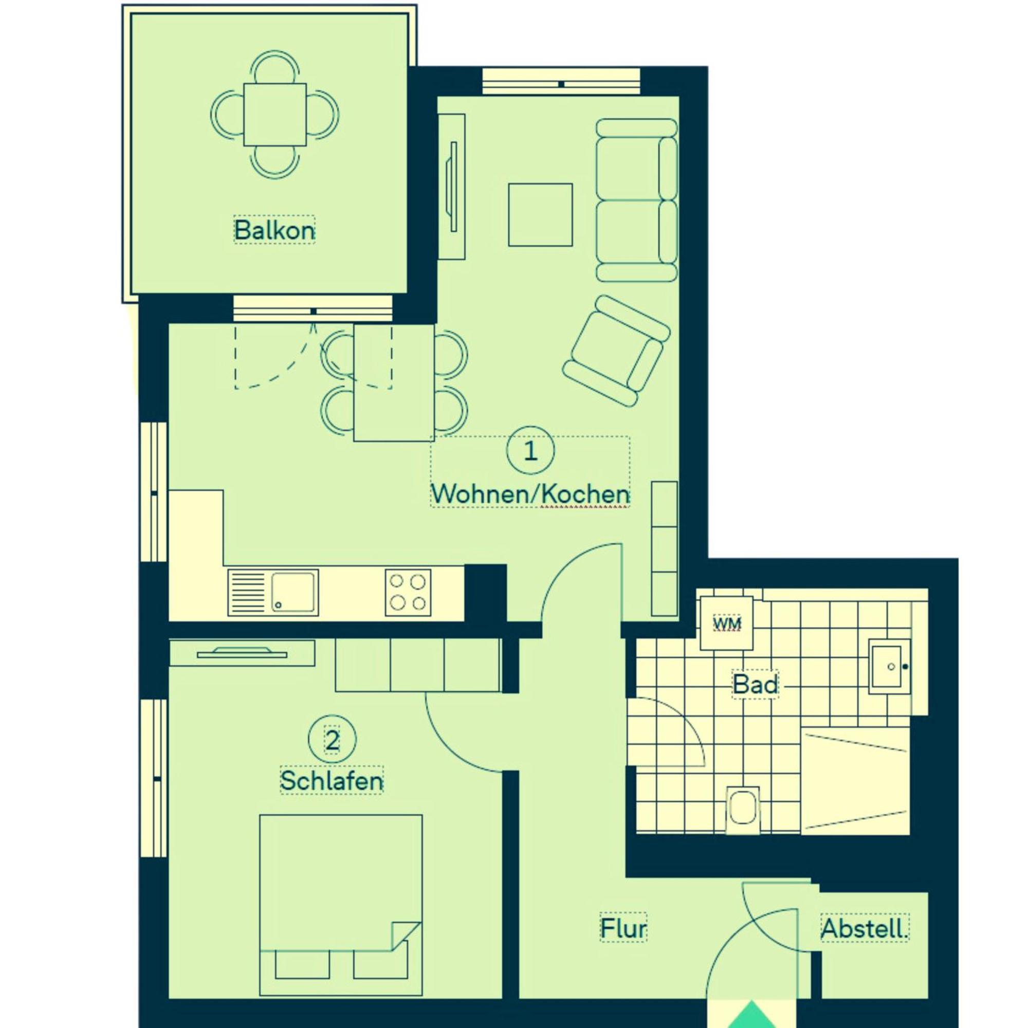 Apartment "Sonnenlaune" Garz  Dış mekan fotoğraf